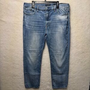 Lucky Brand Men’s 40x32 Polaris Athletic Tapered Fit Blue Stretch Denim Jeans